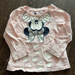 EUC Gap X Disney Minnie Mouse Shirt Size: 2T